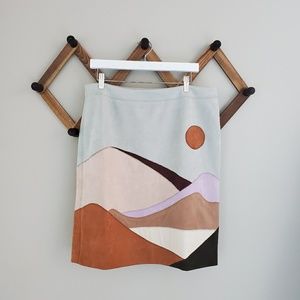 Anthropologie Mirage Pencil Skirt